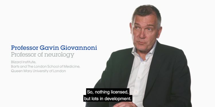 Профессор неврологии Gavin Giovannoni, Barts & The London.